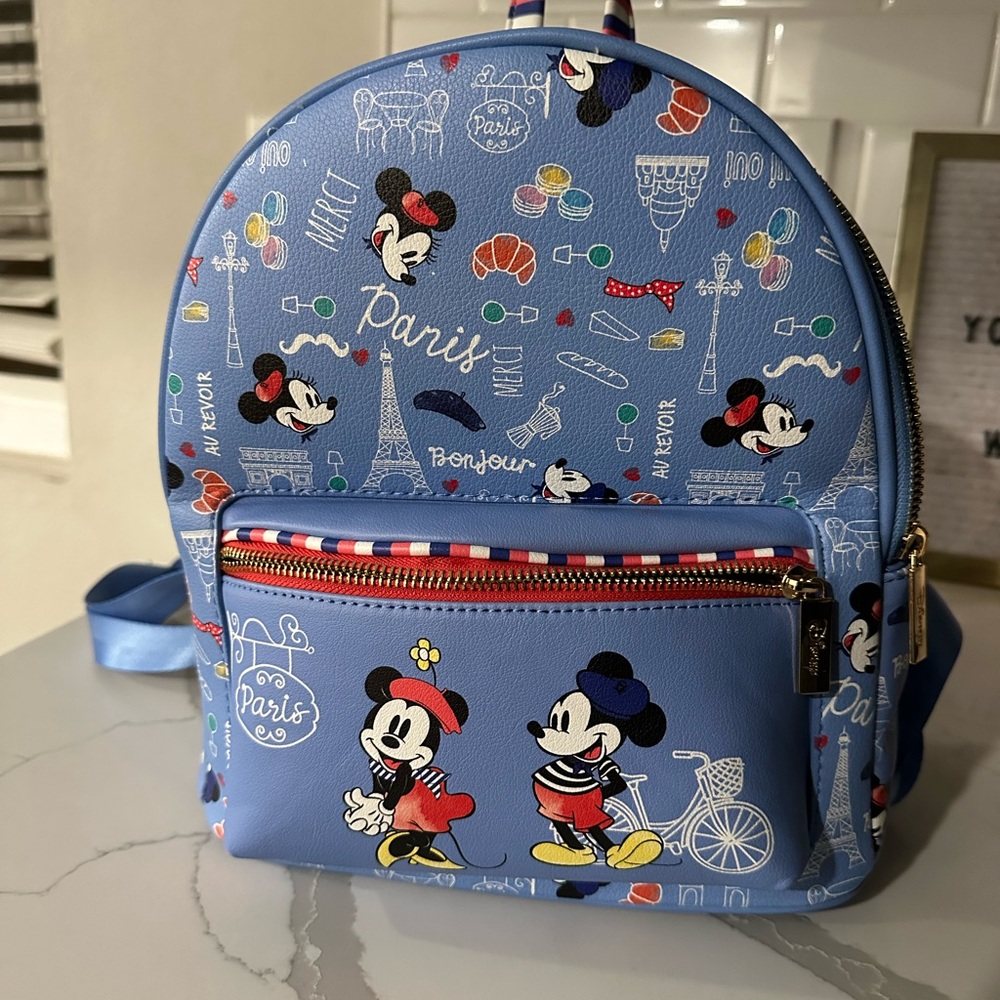 Disney Mickey Mouse Blue Kids Backpack